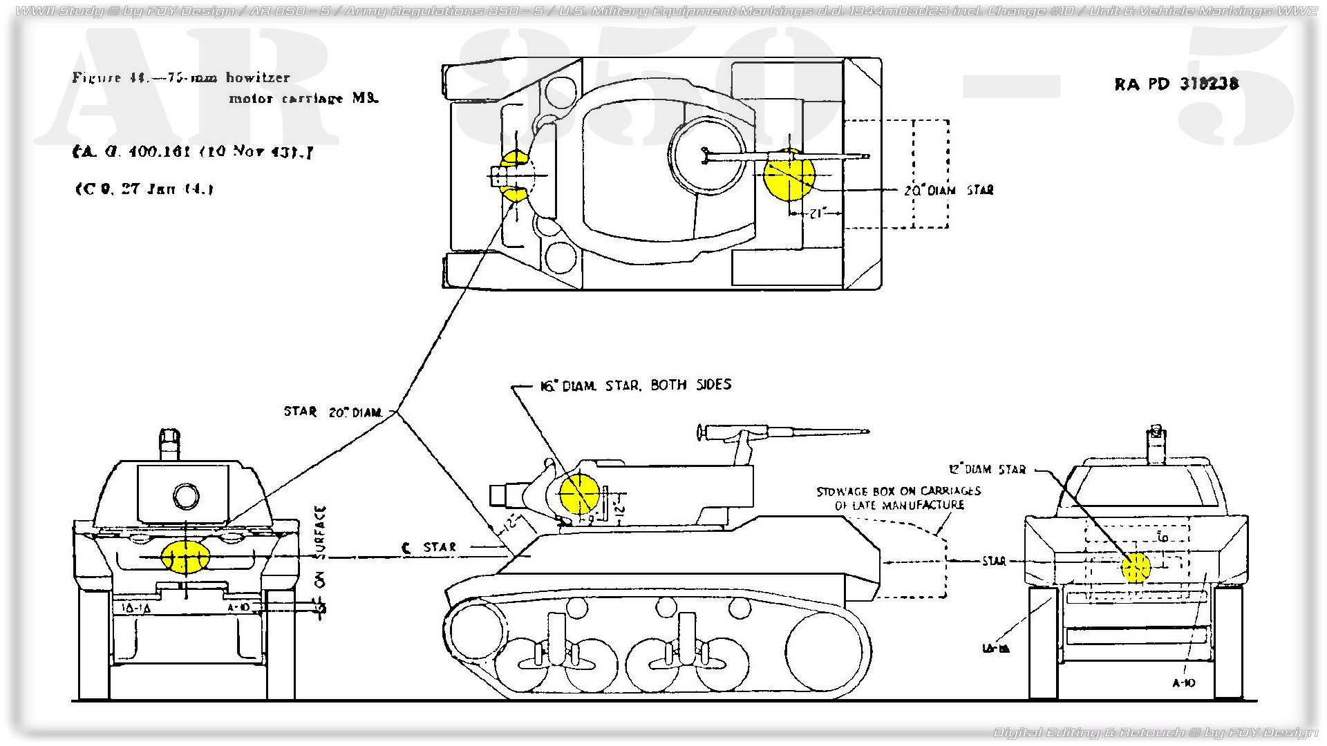 FDYdesign WW2VM 1944 Fig44 Howitzer MC M9